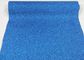Nonwoven সূক্ষ্ম নীল উজ্জ্বল জ্যাকেট ফ্যাব্রিক, টেবিল রানার জন্য রিয়েল উজ্জ্বল উজ্জ্বল তারেক সরবরাহকারী