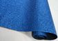 Nonwoven সূক্ষ্ম নীল উজ্জ্বল জ্যাকেট ফ্যাব্রিক, টেবিল রানার জন্য রিয়েল উজ্জ্বল উজ্জ্বল তারেক সরবরাহকারী