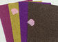 আড়ম্বরপূর্ণ উজ্জ্বল চিক্চিক ফেনা শীট ছাপা প্রিন্টিং কাগজ 1/128 &amp;quot;ত্বক বালির উপাদান সরবরাহকারী