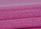 চকচকে রেড উপাদান চকচকে গ্লাটার ফ্যাব্রিক পিভিসি ব্যাকিং সঙ্গে হাতব্যাগে শিশু সরবরাহকারী